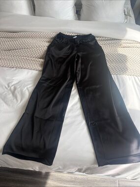 NWOT ASOS Black Satin Pants!